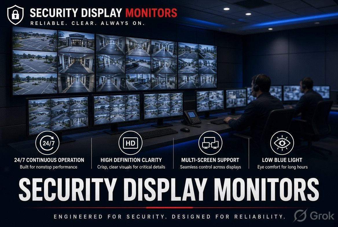 Security Display Monitors